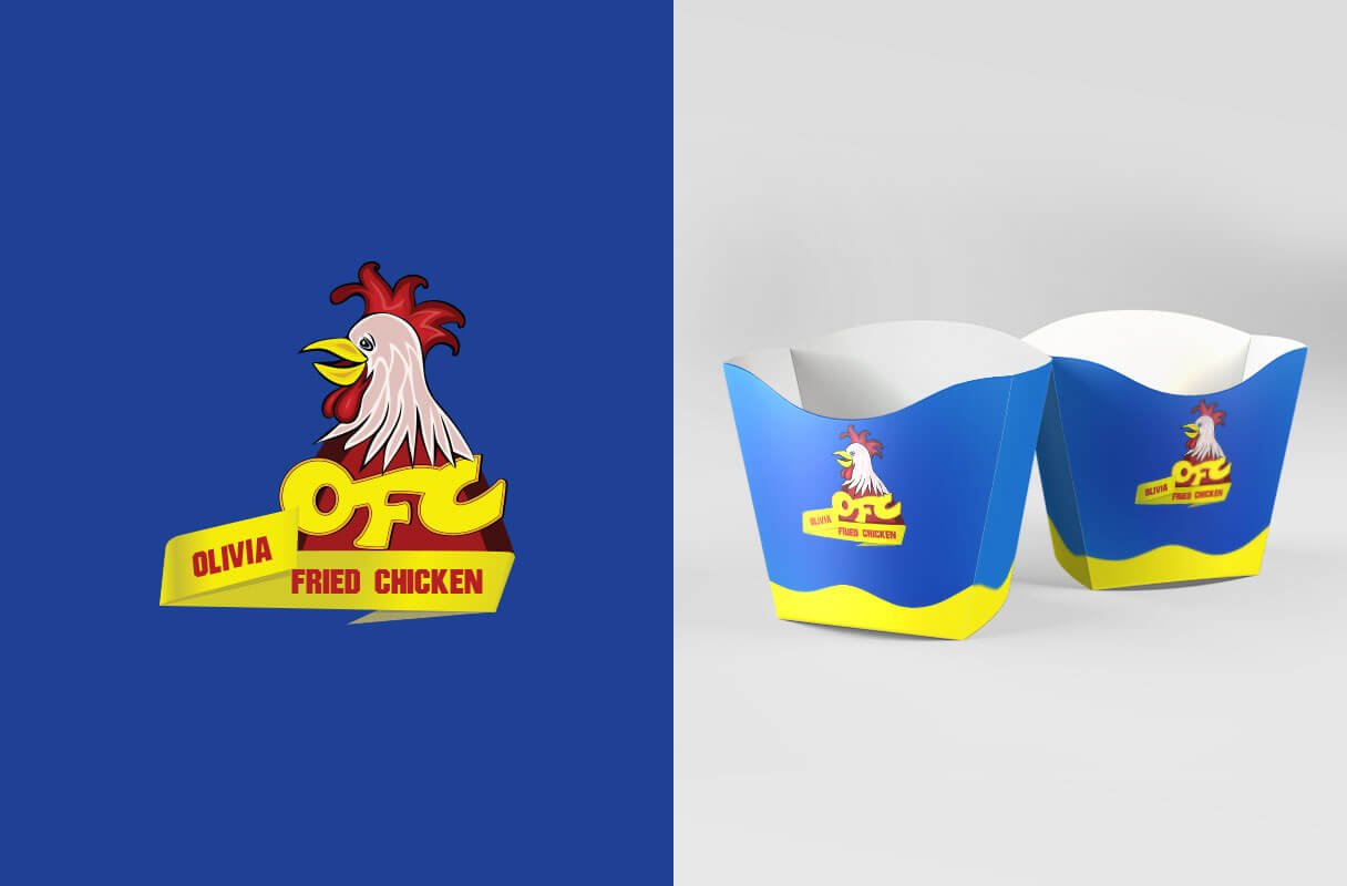 fried chicken shop branding