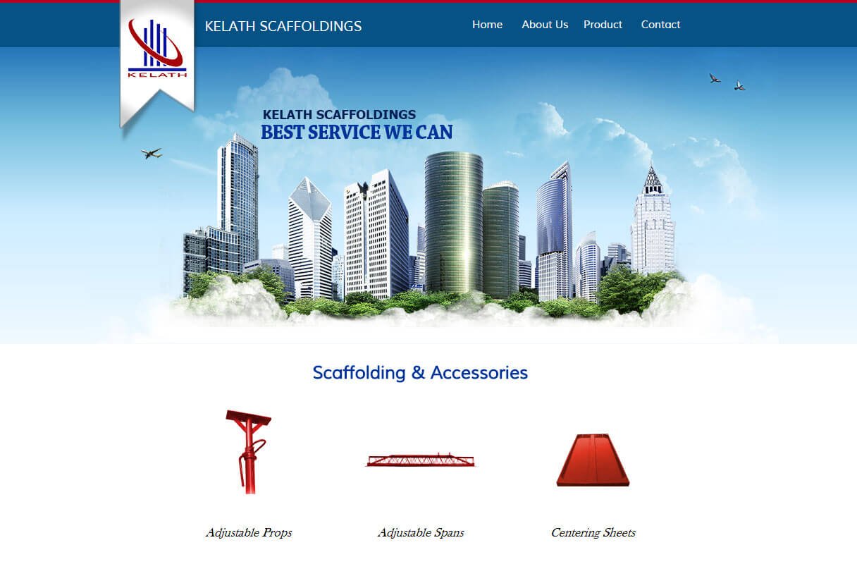 builders website theme